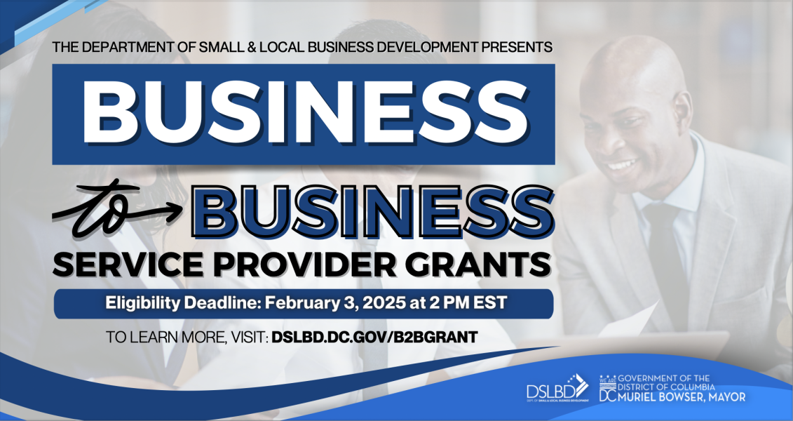 B2B Grant flyer